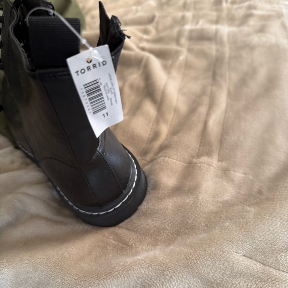 Torrid Stevie Lace up boots (sold out online)
